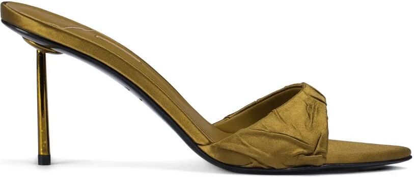 Le Silla Bella sandalen met ruches Goud