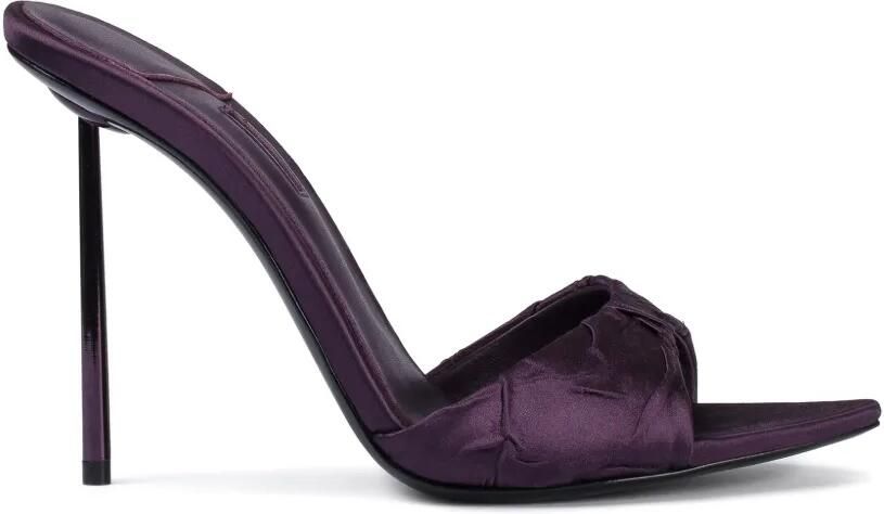 Le Silla Bella satijnen sandalen Paars
