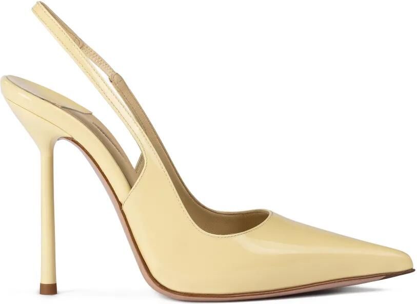Le Silla Bella slingback pumps Geel