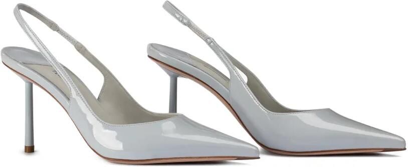Le Silla Bella slingback pumps met hak Grijs - Foto 4
