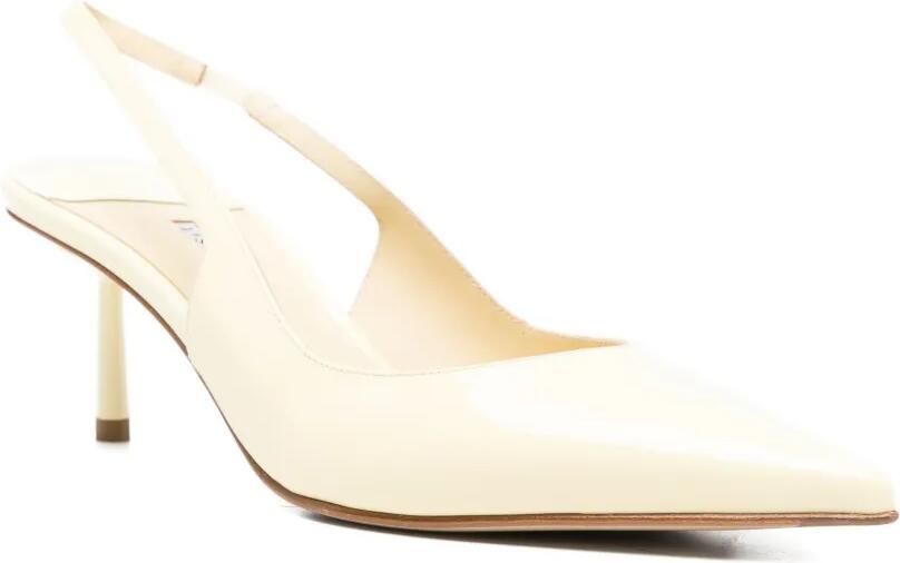 Le Silla Bella slingback pumps met puntige neus Geel - Foto 2