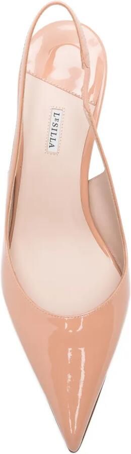 Le Silla Bella slingback pumps met puntige neus Roze - Foto 4