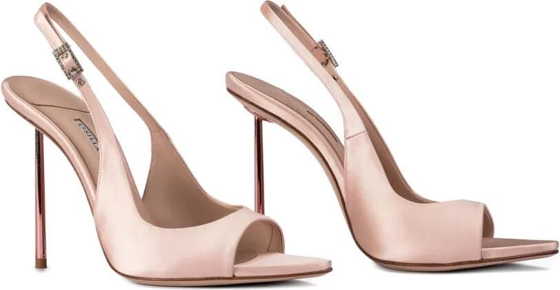 Le Silla Bella slingback sandalen met hak Roze - Foto 4