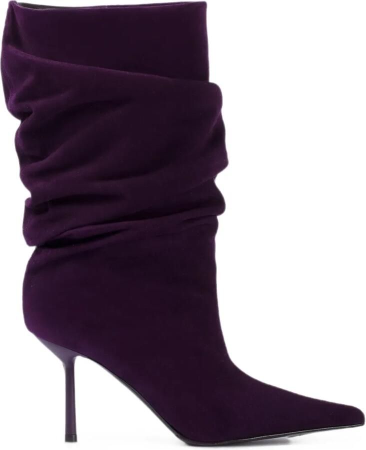 Le Silla Bella slouchy enkellaarzen Paars