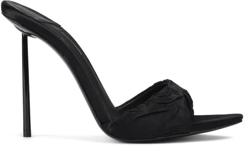 Le Silla Bella zijden sandalen Zwart