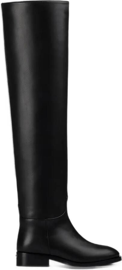 Le Silla Charlotte over-the-knee boots Zwart