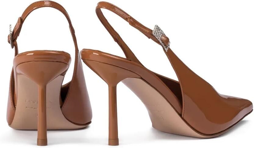 Le Silla Clivage slingback pumps Bruin - Foto 2