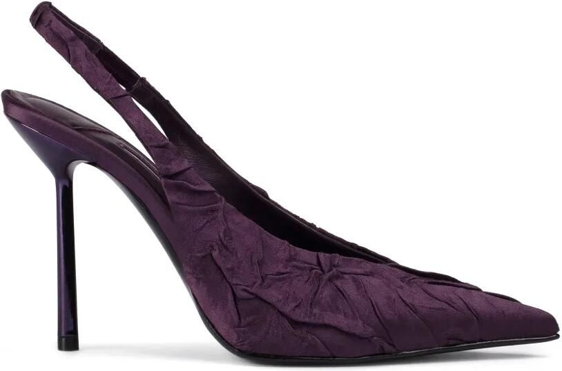 Le Silla Clivage slingback pumps Paars