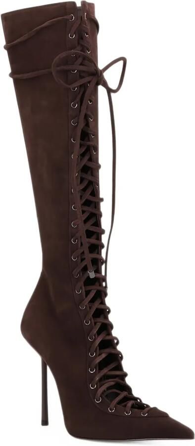 Le Silla Colette lace-up boots Bruin - Foto 3