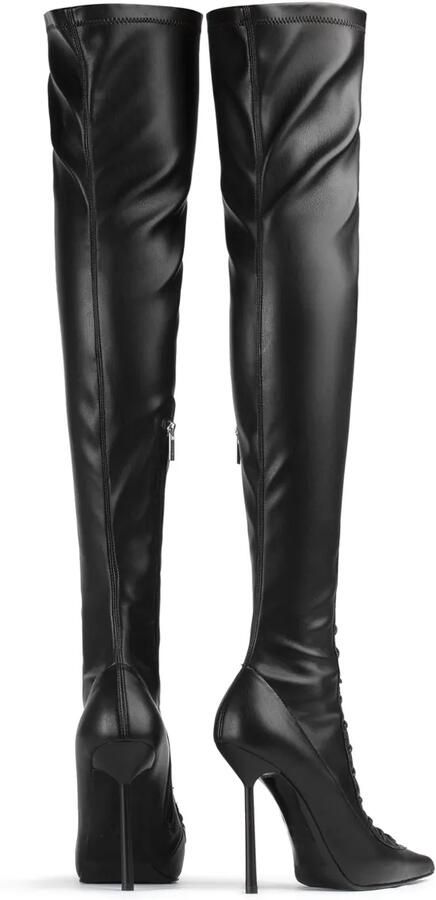 Le Silla COLETTE overknee laarzen 120 mm Zwart