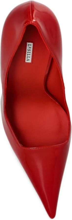 Le Silla Deco Amelia patent-leather pumps Rood - Foto 5