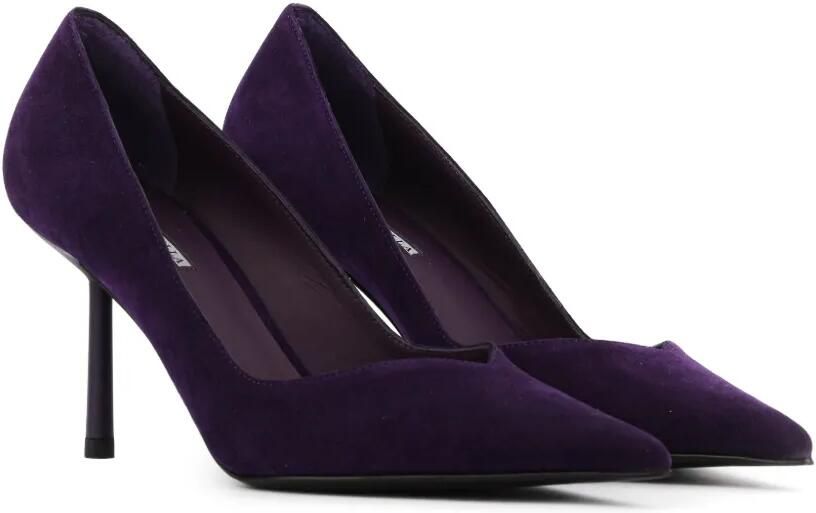 Le Silla Deco Vivienne suède pumps Paars - Foto 4