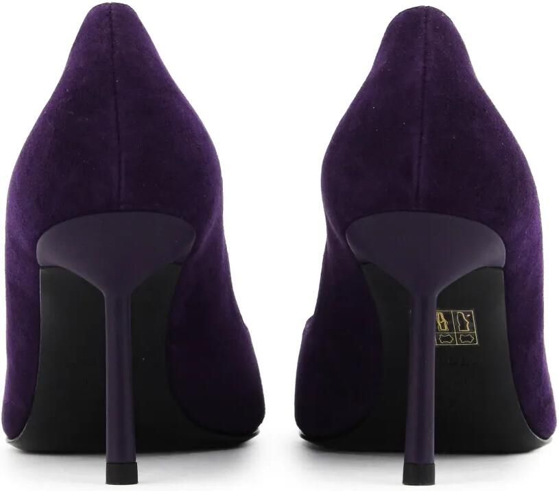 Le Silla Deco Vivienne suède pumps Paars - Foto 2