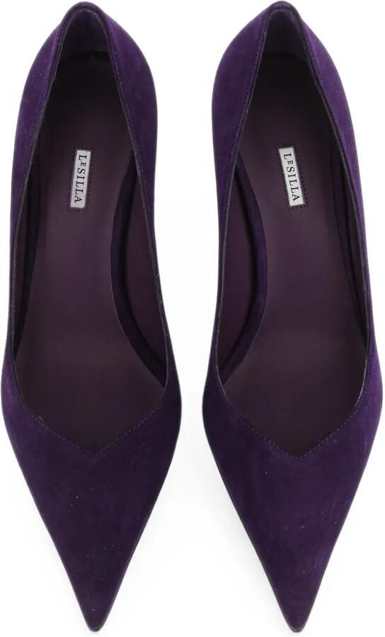 Le Silla Deco Vivienne suède pumps Paars - Foto 3