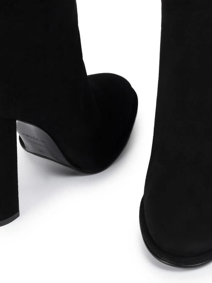 Le Silla Elsa suède knielaarzen Zwart - Foto 2