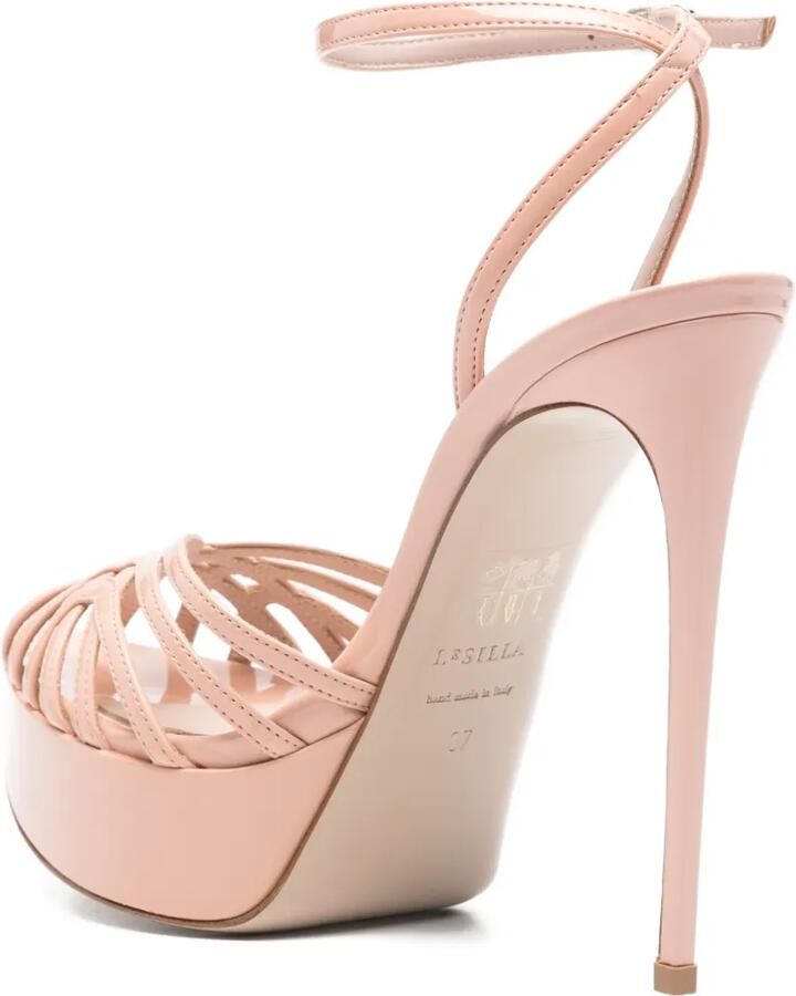 Le Silla Embrace sandalen met plateauzool Roze - Foto 3