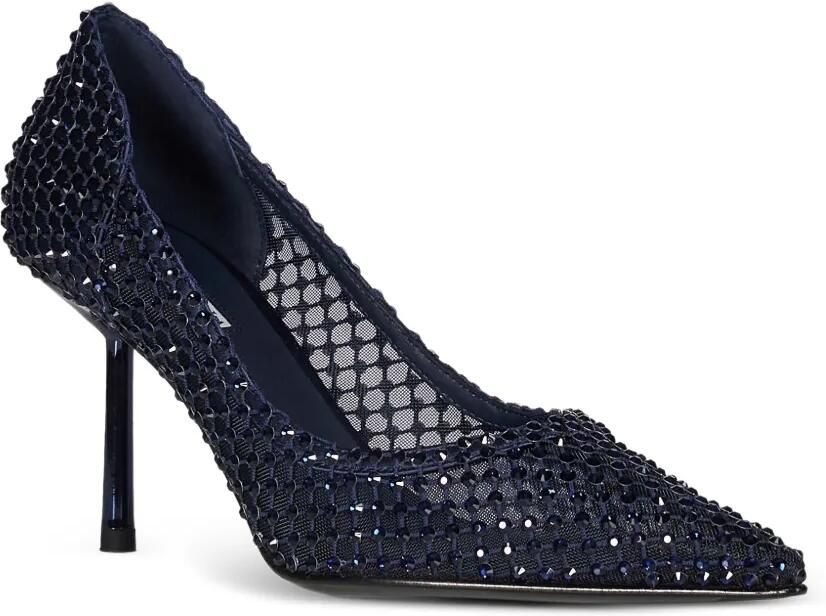 Le Silla Gilda mesh pumps verfraaid met kristallen Blauw - Foto 3
