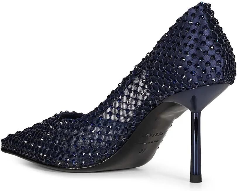 Le Silla Gilda mesh pumps verfraaid met kristallen Blauw - Foto 2