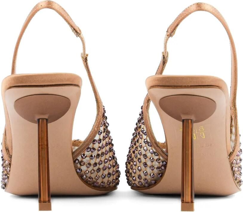 Le Silla Gilda crystal-embellished pumps Beige - Foto 3