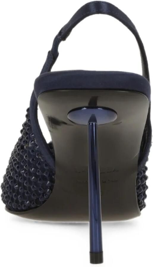 Le Silla Gilda mesh pumps verfraaid met kristallen Blauw - Foto 3