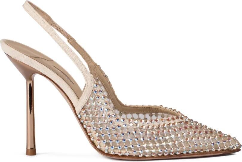 Le Silla Gilda pumps met hak Beige