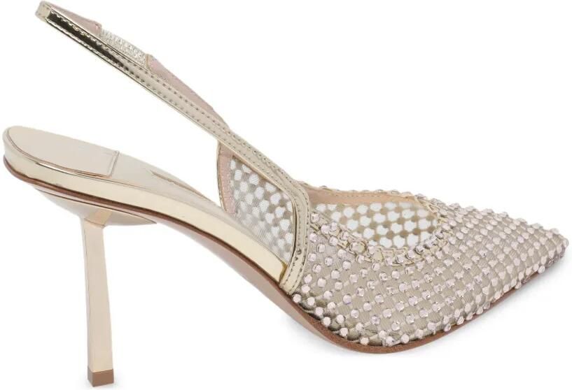 Le Silla Gilda pumps met puntige hak Zilver - Foto 4