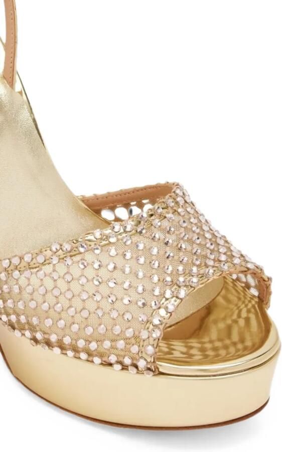 Le Silla Gilda sandalen met plateauzool Goud - Foto 5