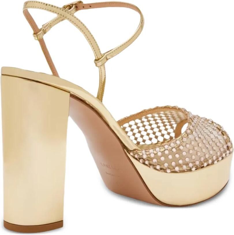 Le Silla Gilda sandalen met plateauzool Goud - Foto 4