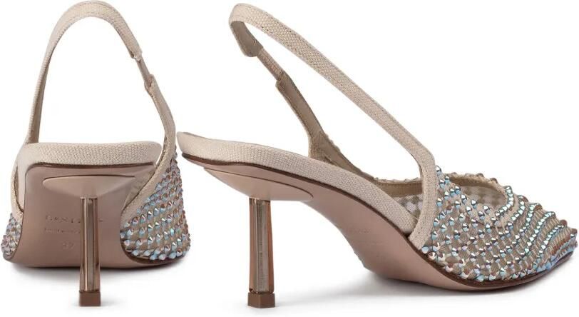 Le Silla Gilda slingback pumps Wit - Foto 3