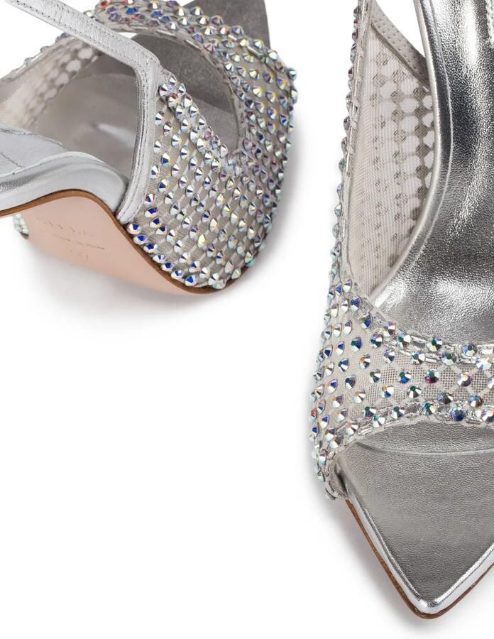 Le Silla Gilda slingback sandalen Wit - Foto 2