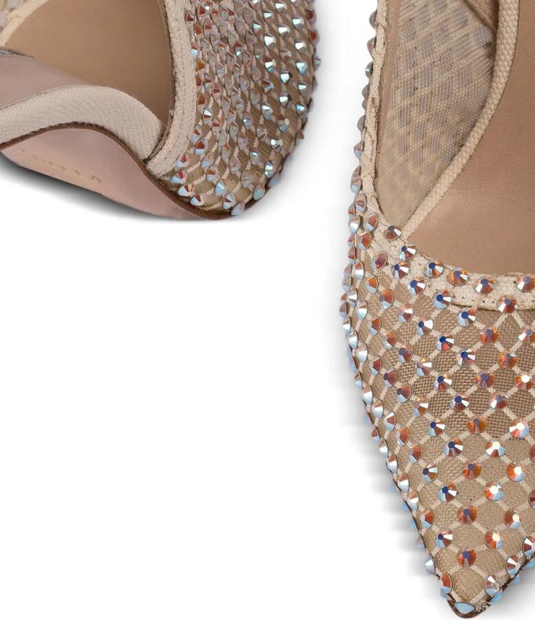 Le Silla Gilda verfraaide slingback pumps Beige - Foto 2