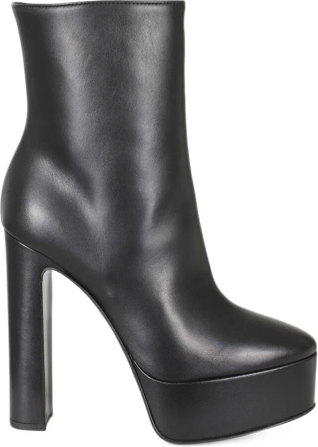 Le Silla Nora platform ankle boots Zwart