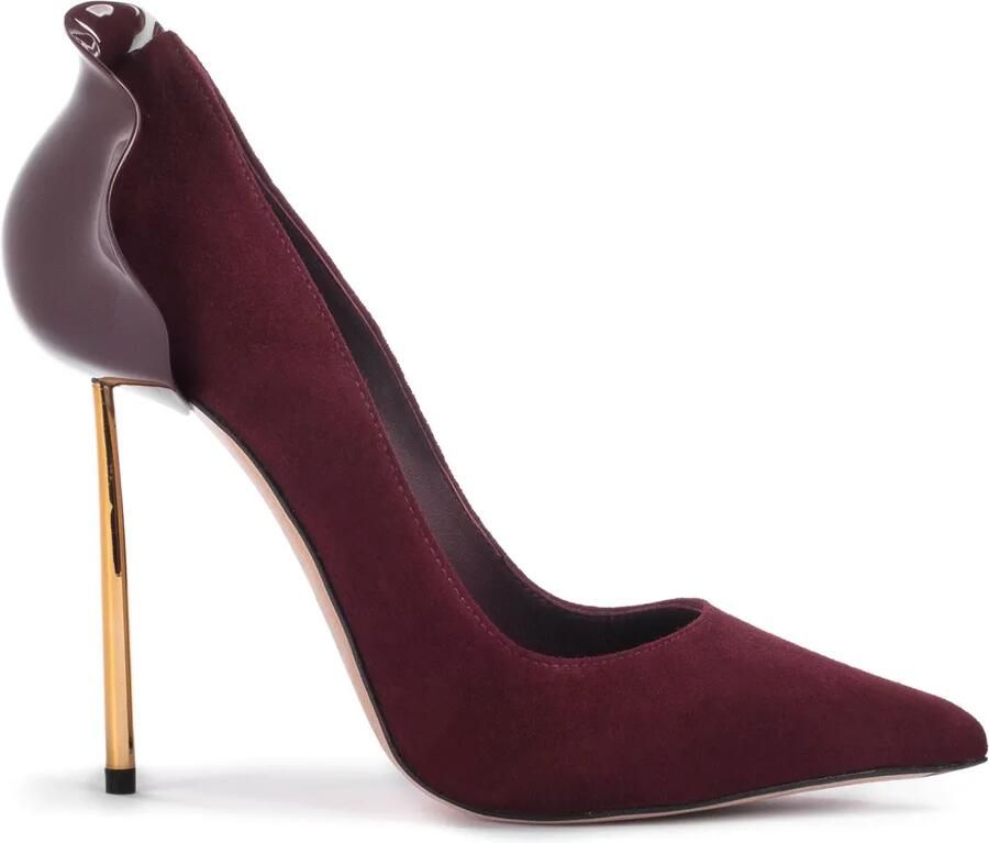 Le Silla Petalo leren pumps Rood