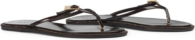 Le Silla Sahara slippers Bruin - Foto 4