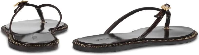 Le Silla Sahara slippers Bruin - Foto 3