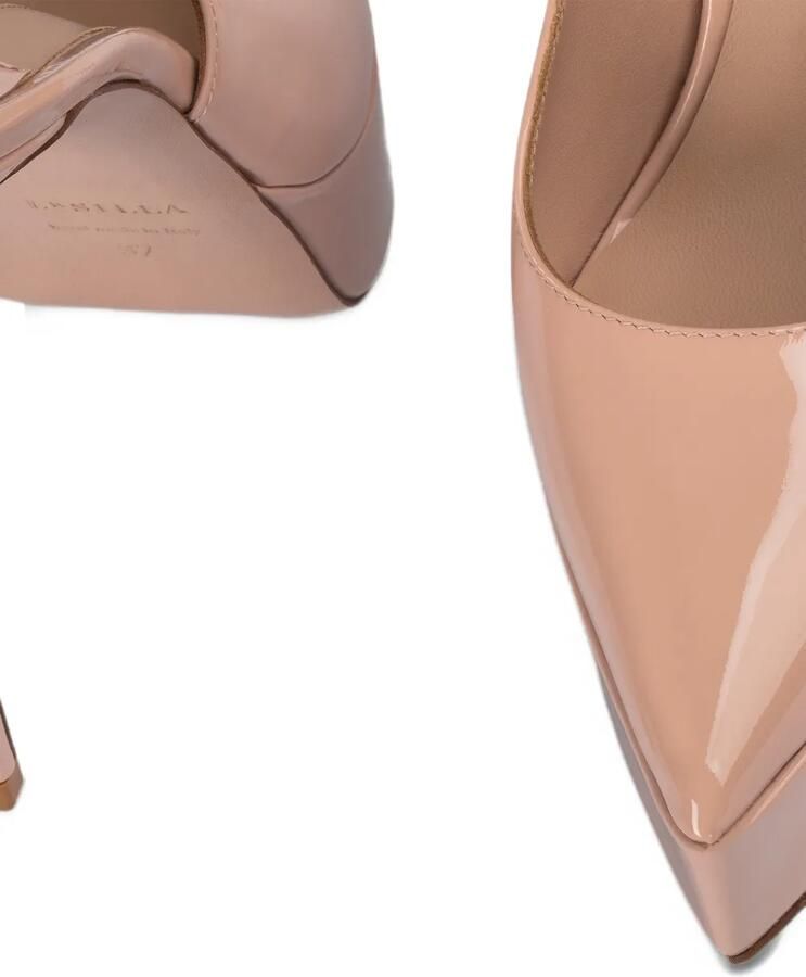 Le Silla Uma platform slingback pumps Roze - Foto 4