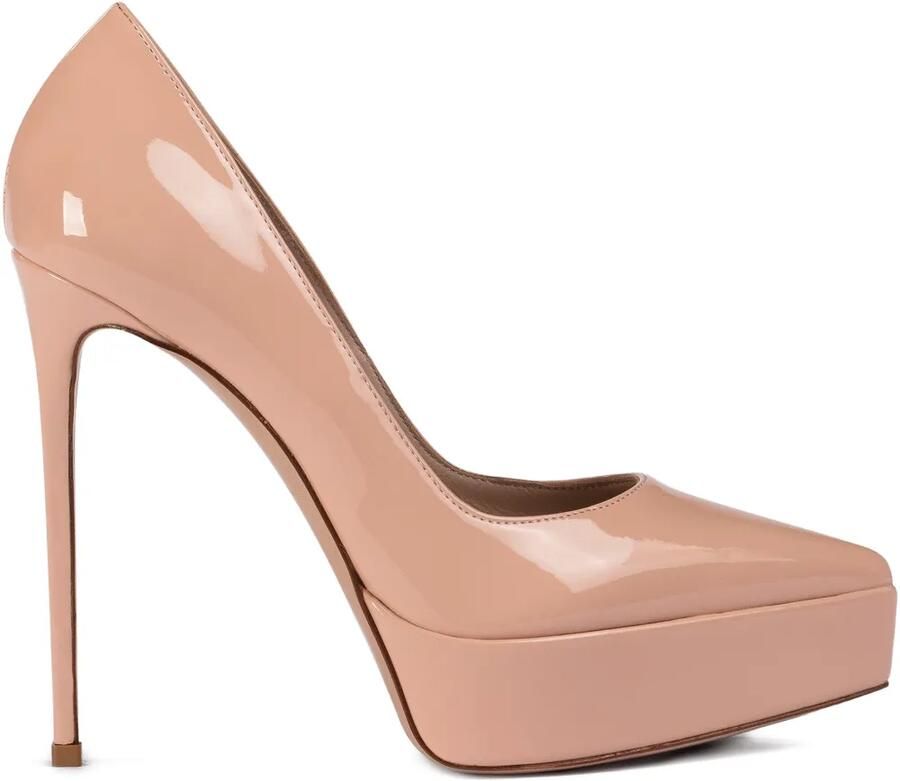 Le Silla Uma pumps met plateauzool Beige