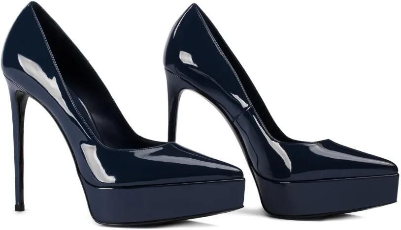 Le Silla Uma pumps met plateauzool Blauw
