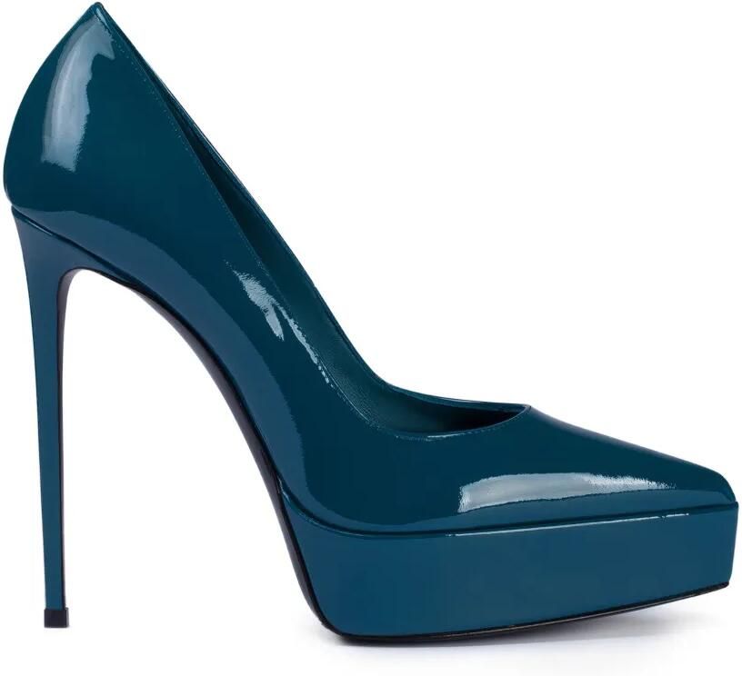 Le Silla Uma pumps met plateauzool Blauw