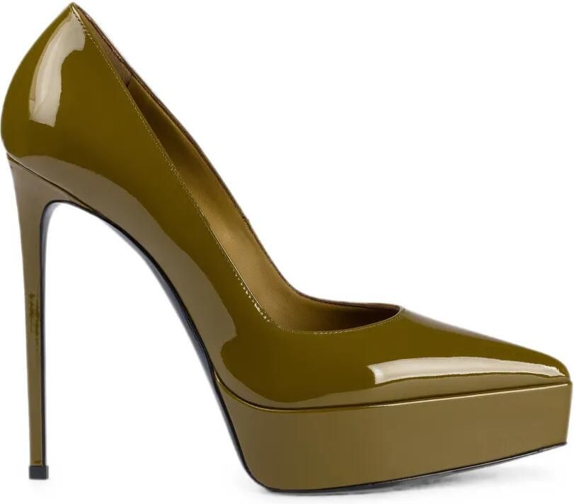 Le Silla Uma pumps met plateauzool Groen