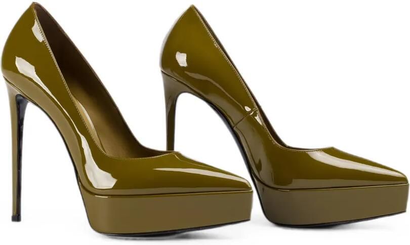 Le Silla Uma pumps met plateauzool Groen - Foto 4