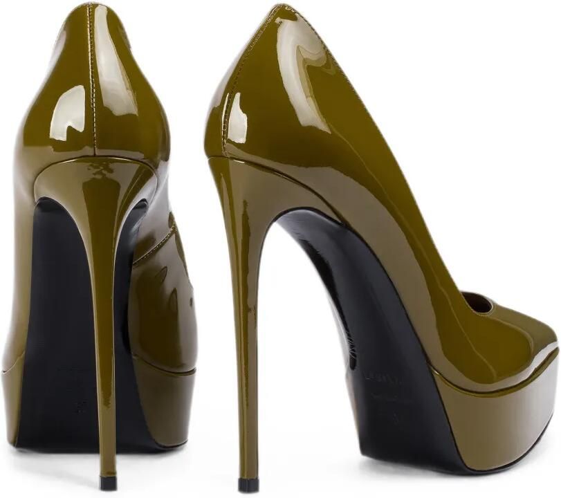 Le Silla Uma pumps met plateauzool Groen - Foto 3