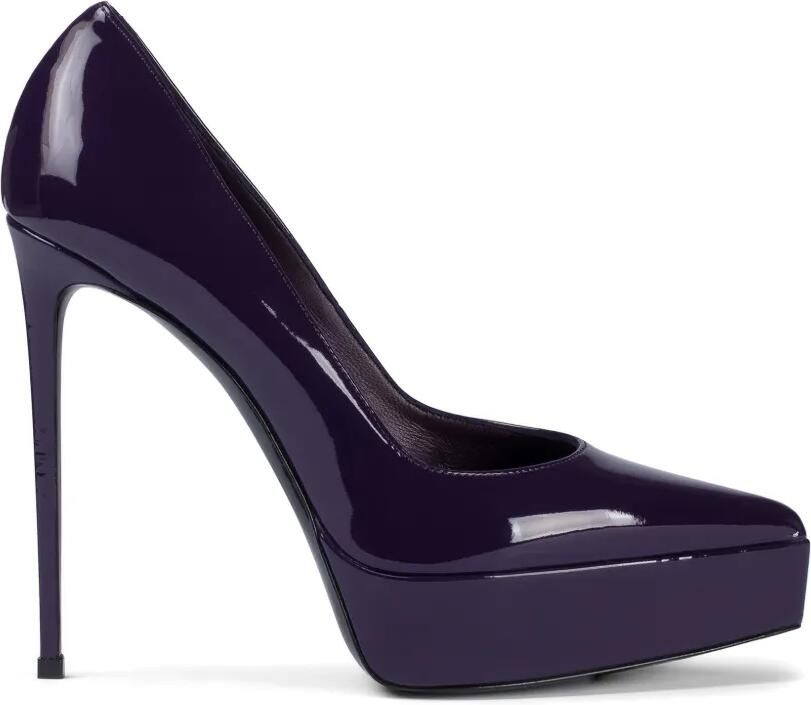 Le Silla Uma pumps met plateauzool Paars