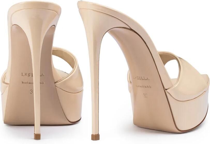 Le Silla Uma sandalen met plateauzool Beige - Foto 3