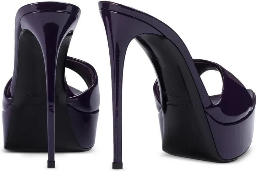 Le Silla Uma sandalen met plateauzool Paars - Foto 3