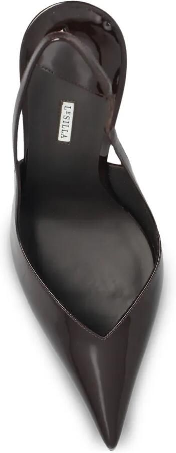 Le Silla Vivienne lakleren pumps Bruin - Foto 5