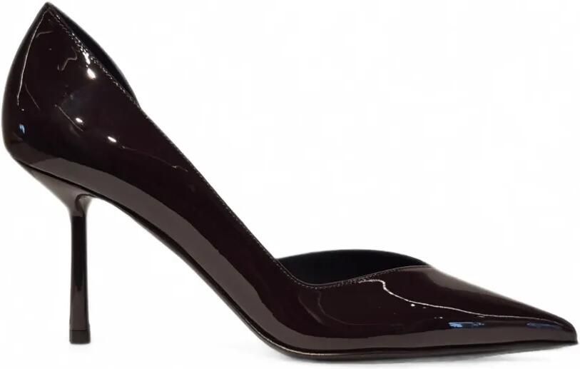 Le Silla Vivienne lakleren pumps met puntige neus Bruin