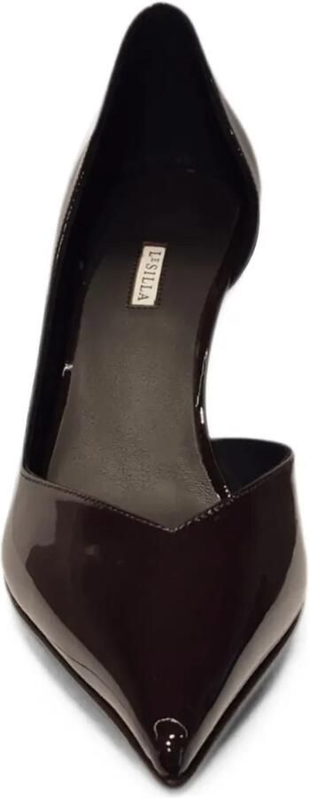 Le Silla Vivienne lakleren pumps met puntige neus Bruin - Foto 5