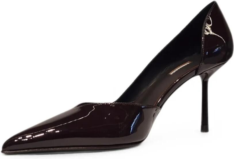 Le Silla Vivienne lakleren pumps met puntige neus Bruin - Foto 3