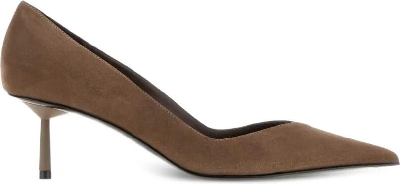 Le Silla Vivienne pumps met puntige neus Bruin